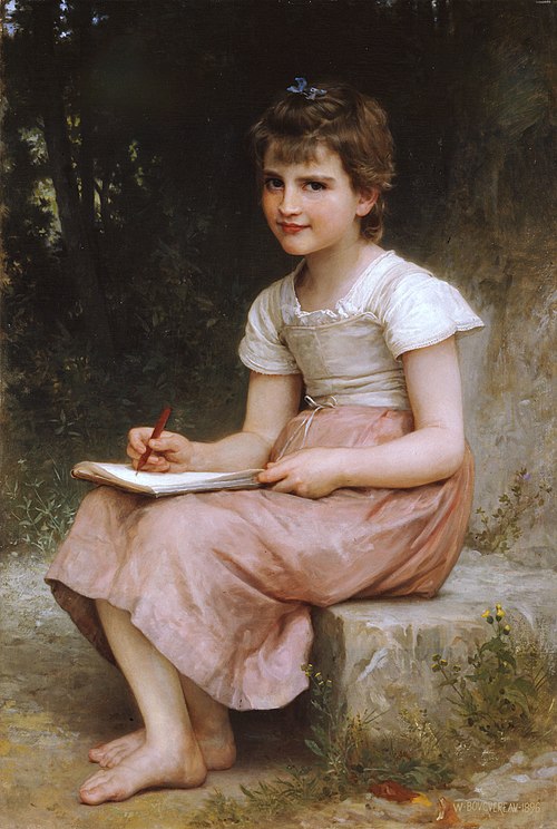 Une vocation, 1896, William Bouguereau