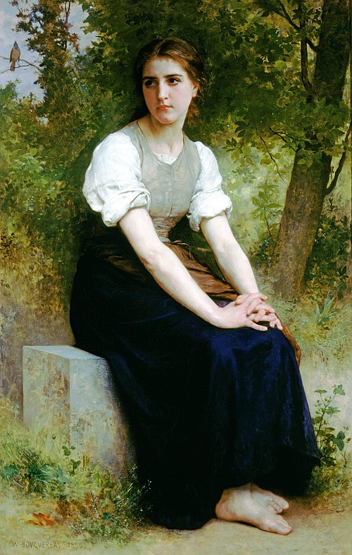 Le Chant du rossignol, 1895, William Bouguereau