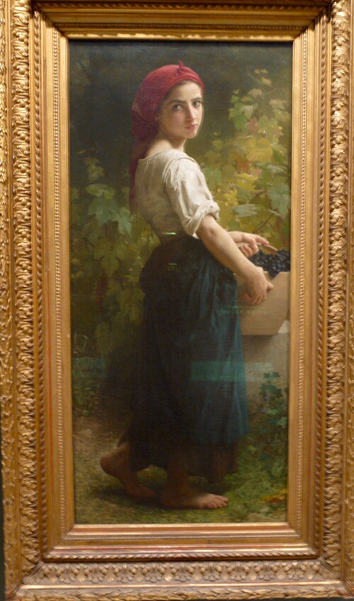 La Vendangeuse, 1874, William Bouguereau