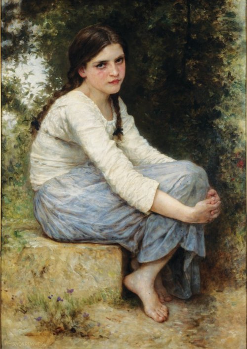Rêverie, 1904, William Bouguereau