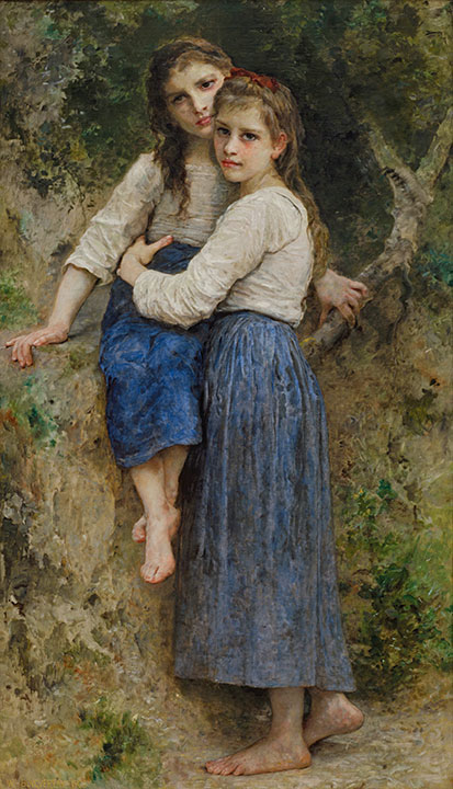 In the woods, 1905, William-Adolphe Bouguereau