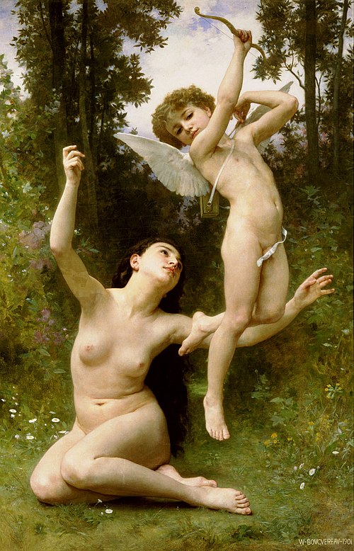 Flight of Love, 1901, William-Adolphe Bouguereau