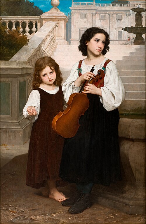 Loin du pays, 1867, William Bouguereau