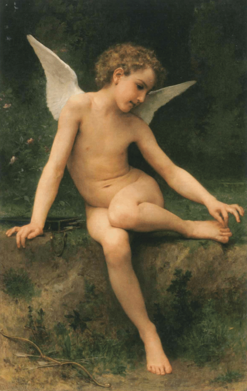 L'amour à l'épine, 1894, William Bouguereau
