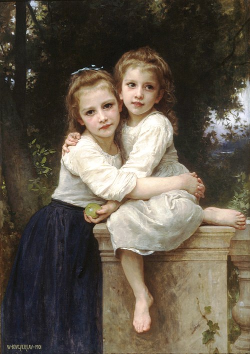 Deux sœurs, 1901, William Bouguereau