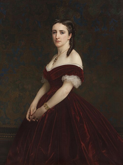 Portrait de Madame la vicomtesse de Chabrol, 1866, William Bouguereau