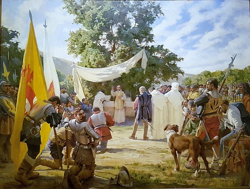 La primera misa celebrada en Chile, 1904, Pedro Subercaseaux