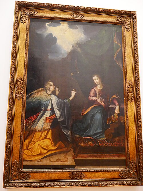 Annunciation, 1609, Baltasar Etxabe Orio