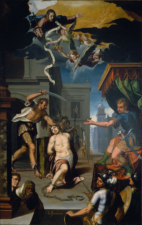 The Martyrdom of Saint Apronianus, 1612, Baltasar Etxabe Orio