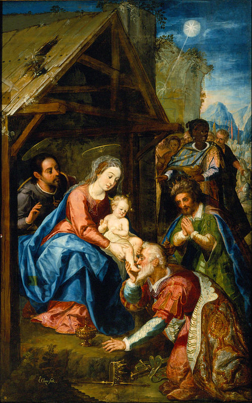 The Adoration of the Kings, 1610, Baltasar Etxabe Orio