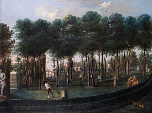 The Wilderness, Hartwell House, Buckinghamshire, 1738, Balthasar Nebot