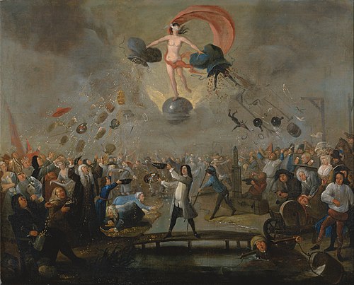 Allegory of Fortune, 1730, Balthasar Nebot