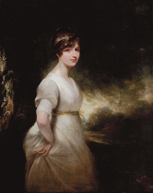 Portrait of The Hon. Elizabeth Charlotte Eden, Lady Godolphin, 1850, William Beechey