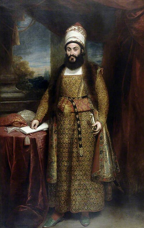 Mirza Abu'l Hasan Khan, Envoy Extraordinary from the King of Persia to the Court of George III, 1810, William Beechey