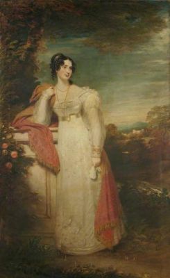 Elizabeth, Lady Buxton, née Cholmeley (d.1884), 1825, William Beechey