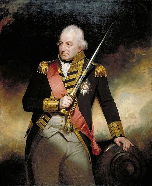 Admiral John Jervis (1735–1823), Earl St Vincent, 1801, William Beechey