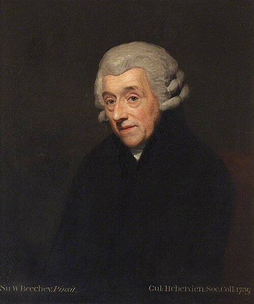 William Heberden (1710–1801), , William Beechey