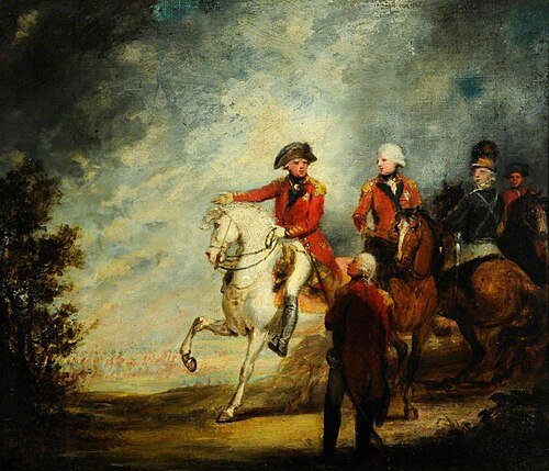 George III (1738–1820), Reviewing His Troops, , William Beechey