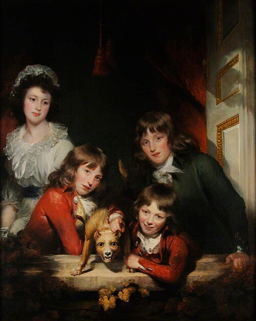 Family Portrait, , William Beechey