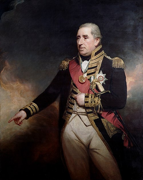 Admiral Sir John Thomas Duckworth (1748-1817), 1809, William Beechey
