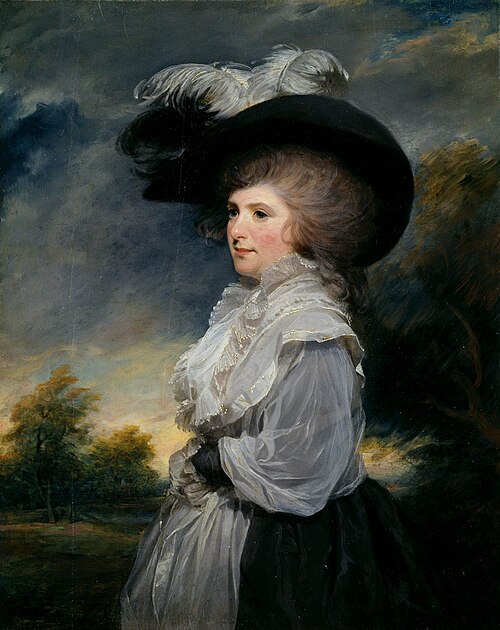 Porträit of Mary Constance, 1782, William Beechey