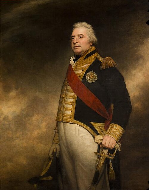 Admiral Sir George Campbell, d. 1821, 1818, William Beechey