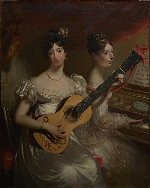 The Misses Plowden, 1819, William Beechey