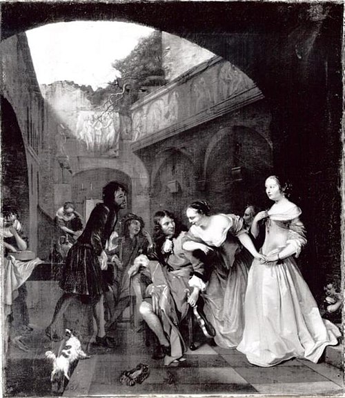 The prodigal son, 1652, Barend Graat