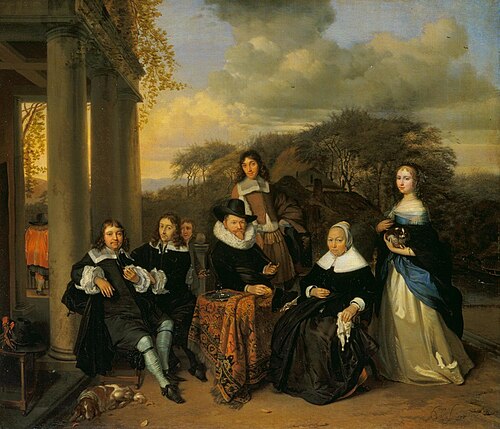A Family Group, 1658, Barend Graat