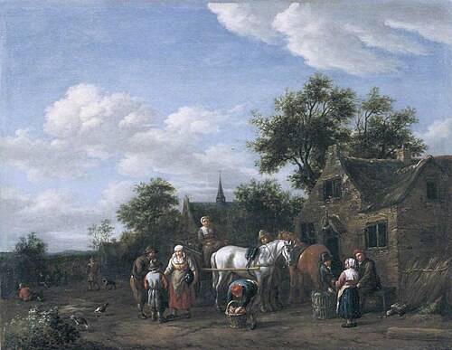 A Farrier's Shop, , Barent Gael