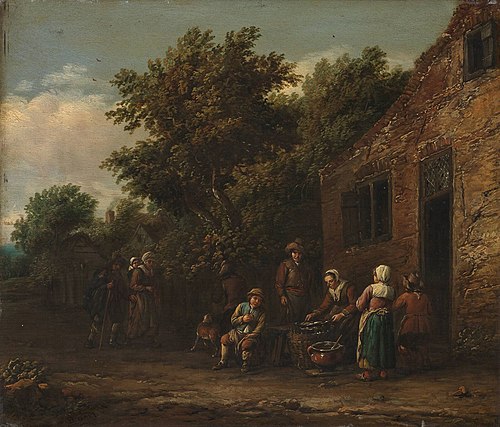 The Pancake Cook, 1680, Barent Gael