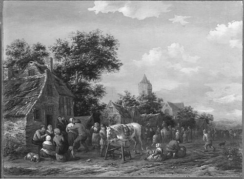 Rast vor der Schänke, 1662, Barent Gael