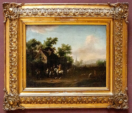L'auberge, 1655, Barent Gael