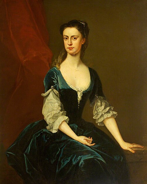 Mary Elizabeth Davenport (d.1740), Mrs John Mytton, 1730, Bartholomew Dandridge