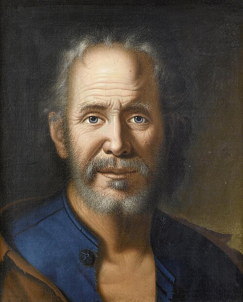 The head of a bearded man, 1850, Bartolomé Montalvo