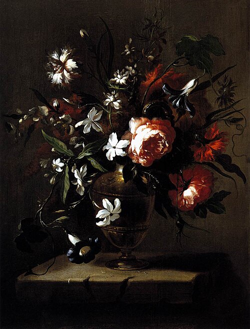 Vase of Flowers, 1690, Bartolomé Pérez