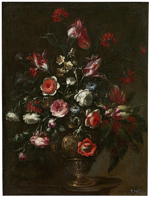 Florero, 1676, Bartolomé Pérez