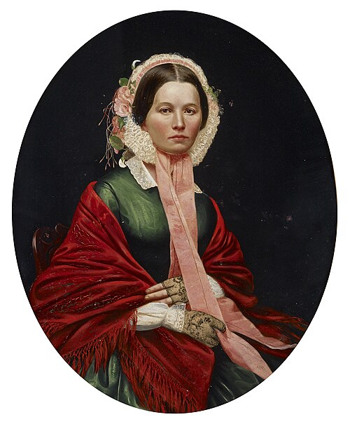 Portrait of Ellen Houser Hays, , Barton Stone Hays