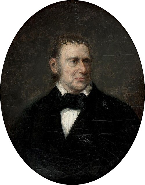 Bass Otis self-portrait, 1860, Bass Otis
