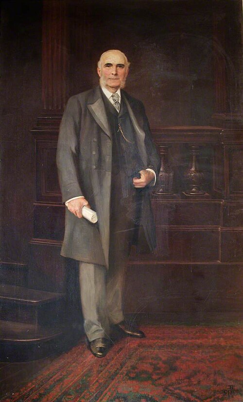 Joseph Howard (1834–1923), JP, MP, 1906, Beatrice Offor