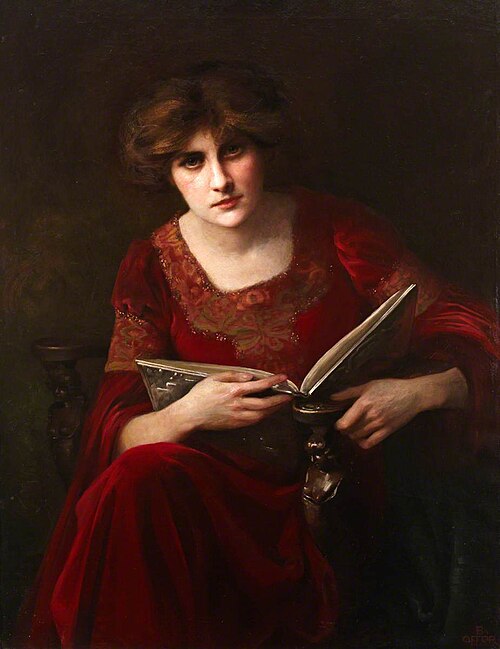 Auntie's Best Bonnet, 1907, Beatrice Offor