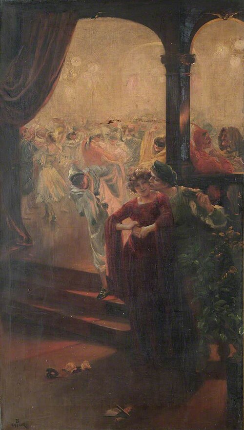 A bal masque, 1912, Beatrice Offor