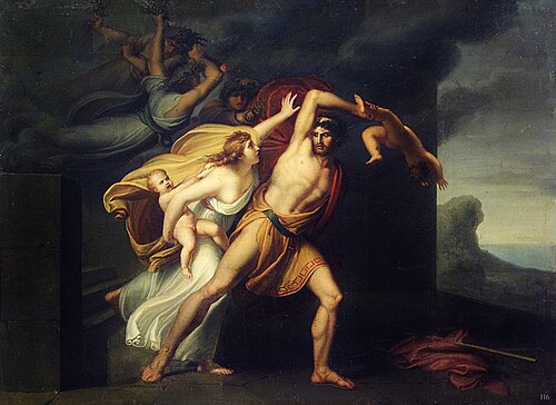 Atamante preso dalle Furie, 1801, Arcangiolo Michele Migliarini
