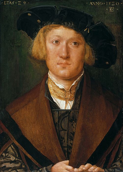 Portrait d'un jeune homme, 1520, Hans von Kulmbach
