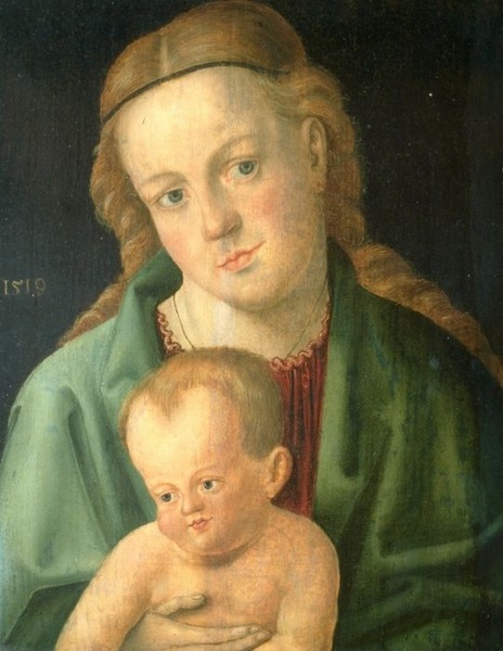 Vierge à l'Enfant, 1519, Hans von Kulmbach