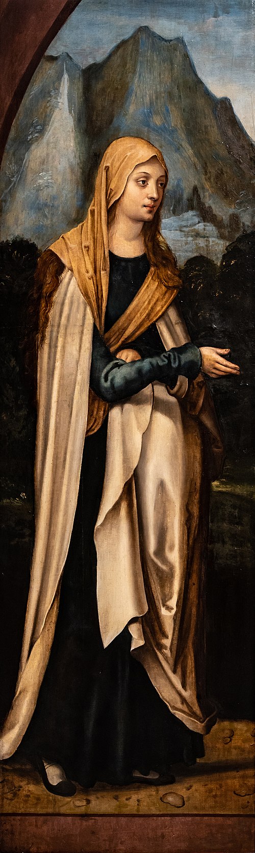 Maria aus einer Heimsuchung, 1519, Hans von Kulmbach