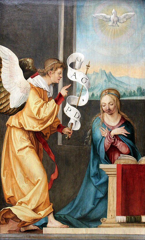 Annunciation, 1513, Hans von Kulmbach