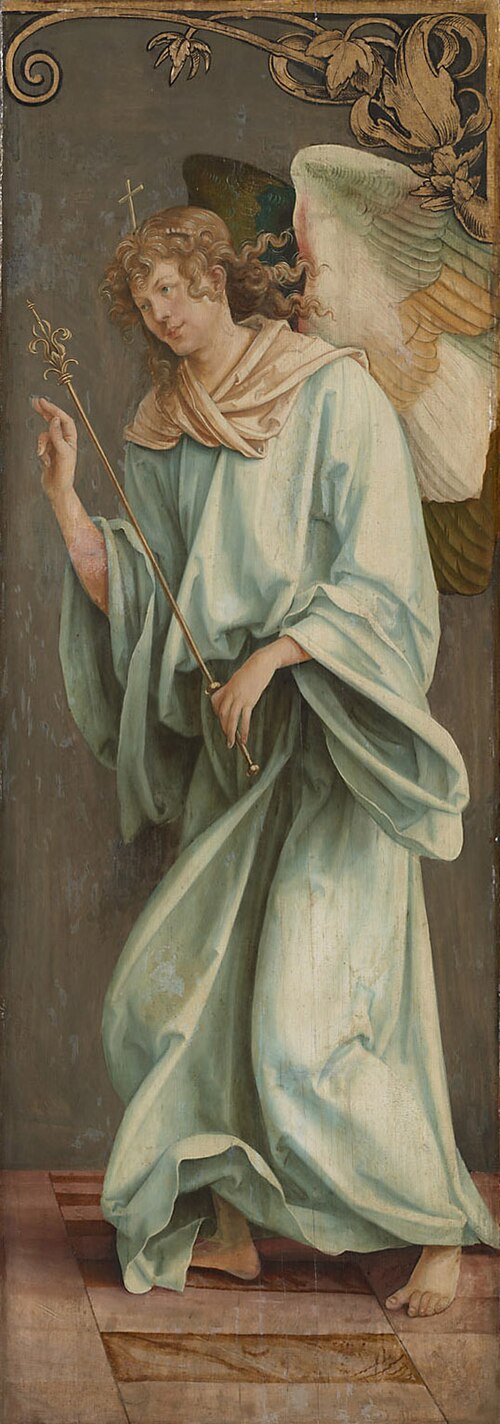 Verkündigung Mariae: Engel, 1513, Hans von Kulmbach