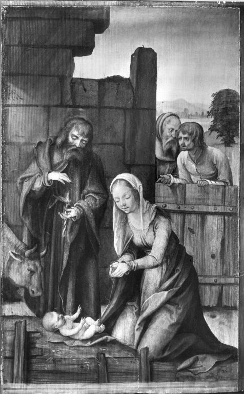 Marienaltar, Teil des rechten Standflügels: Geburt Christi, 1513, Hans von Kulmbach