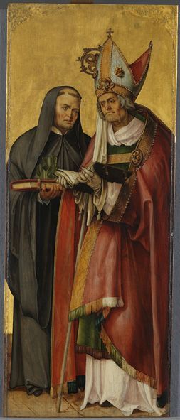 Annenaltar: Die hll. Willibald und Benedikt, 1510, Hans von Kulmbach
